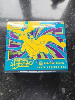 Pokemon Mega Evolution Ascended Heroes Pokemon Center Elite Trainer Box - Image 1