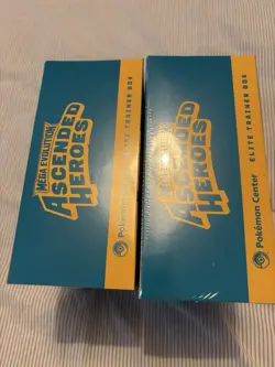 2x Pokemon Center Elite Trainer Box – Mega Evolution Ascended Heroes – Sealed - Image 3