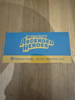 Pokemon TCG: Mega Evolution-Ascended Heroes Pokemon Center Elite Trainer Box NEW - Image 2