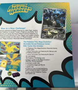 Pokemon TCG: Mega Evolution-Ascended Heroes Pokemon Center Elite Trainer Box - Image 5