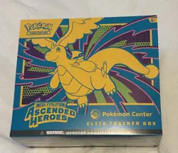 Pokemon TCG: Mega Evolution-Ascended Heroes Pokemon Center Elite Trainer Box - Image 1