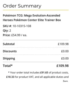 Pokemon TCG: Mega Evolution-Ascended Heroes Pokemon Center Elite Trainer Box - Image 2