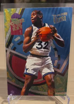 1993-94 Fleer Ultra - Power in the Key Shaquille O'Neal #7 - Image 1