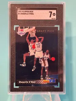 1992-93 Upper Deck - Shaquille O'Neal #1 (RC) - SGC 7 - Image 1