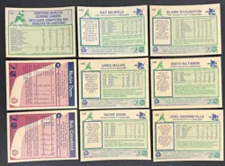 1983-84 O-Pee-Chee OPC Hockey - Lot Of 9 Cards - Hartford Whalers - Image 2