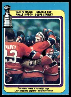 1979-80 O-Pee-Chee Stanley Cup Finals Montreal Canadiens/New York Rangers #83 - Image 1