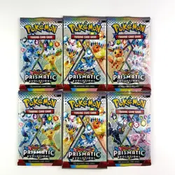 Pokemon 151 Prismatic Evolutions Booster Cards English Trading Card Game TCG - Image 1