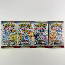 Pokemon 151 Prismatic Evolutions Booster Cards English Trading Card Game TCG - Image 3