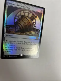 Sensei’s Divining Top Foil Card #314 MTG LP - Image 2