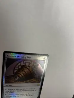 Sensei’s Divining Top Foil Card #314 MTG LP - Image 3
