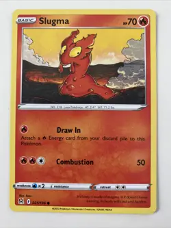 slugma pokemon card TCG - DD Test - Image 1