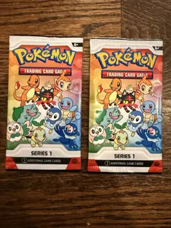 FIRST PARTNER 2x PACKS Series 1 Pokemon 30TH ANNIVERSARY SEALED 3 CARDS IRs - Image 1
