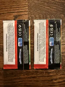 FIRST PARTNER 2x PACKS Series 1 Pokemon 30TH ANNIVERSARY SEALED 3 CARDS IRs - Image 2