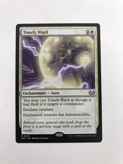 Timely Ward MTG Magic the Gathering Card NM Near Mint DSC - Image 1
