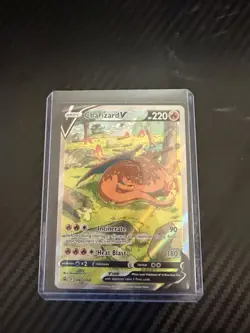 Pokemon Charizard V SWSH260 Sword & Shield Promo Holo Trading Card - Image 1