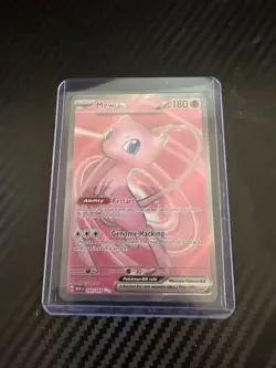 Pokemon Mew EX 193/165 Sv: Scarlet & Violet 151 Ultra Rare Holo Trading Card - Image 1
