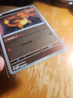 Pokemon Card Single Charmander 011/094 Phantasmal Flames Reverse Holo 2025 A238 - Image 2