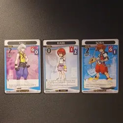 Kingdom Hearts CCG TCG Disney Player Friend Card Lot NM Riku Kairi Sora Rare - Image 1