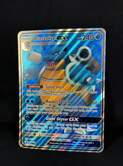 Pokemon Blastoise GX JUMBO CARD SM 189 Holo Foil Black Star Promo Card RARE 2019 - Image 3