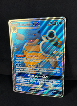 Pokemon Blastoise GX JUMBO CARD SM 189 Holo Foil Black Star Promo Card RARE 2019 - Image 5