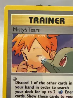Misty's Tears Gym Challenge Trainer Card 118/132 Pokemon TCG Uncommon LP/LP+ - Image 3