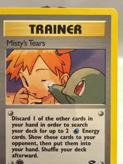 Misty's Tears Gym Challenge Trainer Card 118/132 Pokemon TCG Uncommon LP/LP+ - Image 4