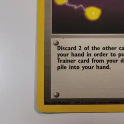 Item Finder Base Set 2 Pokemon Trainer Card 103/130 English LP - Image 5