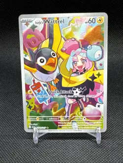 Ionos Wattrel 231/217 Ascended Heroes Illustration Rare Pokemon Card NM - Image 1