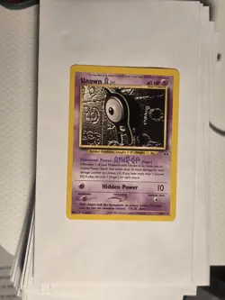 Unown A 33/75 Neo Discovery Pokemon TCG NM ENN Cards - Image 1