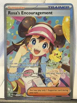 Rosa’s Encouragement 123/88 Perfect Order Pokemon Card - SHIPS FREE! - Image 1