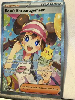 Rosa’s Encouragement 123/88 Perfect Order Pokemon Card - SHIPS FREE! - Image 2