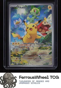 Pikachu Holo 027 - SV: Scarlet & Violet Promo Cards - Pokemon Center (NM) - Image 1