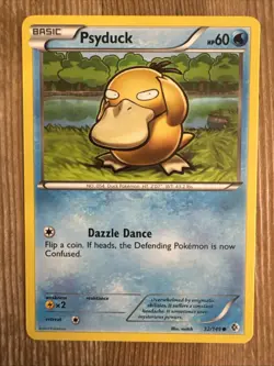 Psyduck - 32/149 - 2012 Common Boundaries Crossed Pokemon Card VLP - Image 1