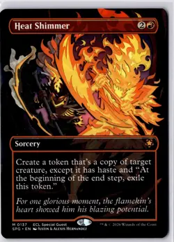 Heat Shimmer (Borderless) Special Guests Regular NM M 0137 - Image 1