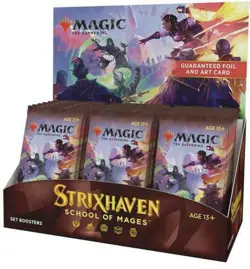 MAGIC Strixhaven ENGLISH Set Booster Box - 30 Packs Factory Sealed 630509975679 - Image 1