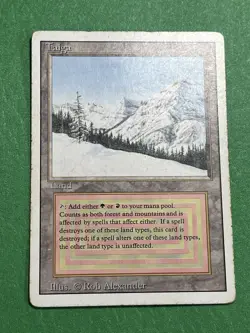 **Taiga** ~Revised~ MTG: Magic the Gathering Heavy Play (HP) - Image 2
