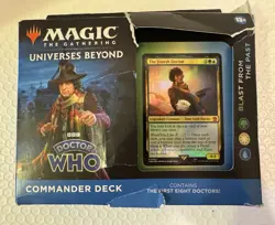 Magic the Gathering Doctor Who Blast from The Past Commander Deck, Damaged Box . 195166228815 - Image 1
