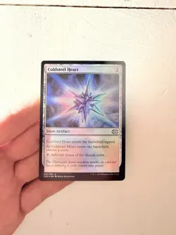 Magic the Gathering Coldsteel Heart Double Masters 2022 MTG Foil - Image 1