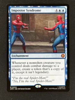 Impostor Syndrome (# 34) MTG Marvel's Spider-Man - Regular - NM - Image 1