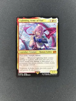 MTG Final Fantasy- Lightning, Army of One 233 Regular - Image 1