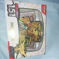 Pokemon Scarlet & Violet 151 Zapdos ex Box Booster Promo English - Image 2