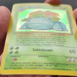 1999 Pokemon Venusaur Holo Rare 100 HP Stage 2 Base Set 2 Holo 018/130 Card - MP - Image 2