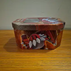2015 Pokemon Groudon EMPTY Collectors Tin Legends of Hoenn - Image 3