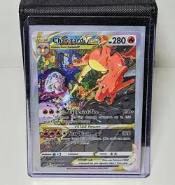 Charizard VSTAR Pokemon Sword & Shield Promo Art Holo SWSH262 POSSIBLE PSA 10 - Image 1