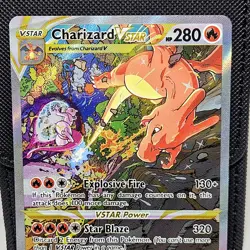 Charizard VSTAR Pokemon Sword & Shield Promo Art Holo SWSH262 POSSIBLE PSA 10 - Image 3