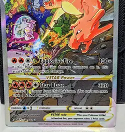 Charizard VSTAR Pokemon Sword & Shield Promo Art Holo SWSH262 POSSIBLE PSA 10 - Image 4