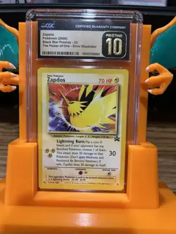 Pokemon TCG Zapdos Black Star Promos 23 CGC 10 PRISTINE - Image 1