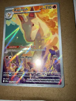 Rapidash 189/182 Sv10: Destined Rivals Holo Pokemon TCG - Image 2