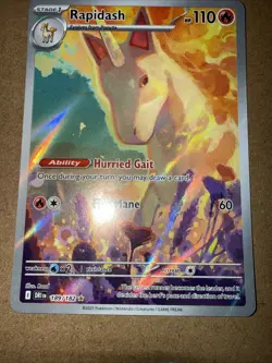 Rapidash 189/182 Sv10: Destined Rivals Holo Pokemon TCG - Image 4