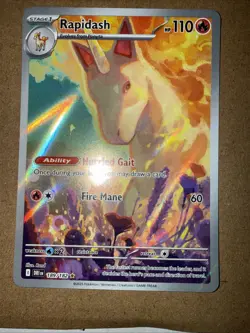 Rapidash 189/182 Sv10: Destined Rivals Holo Pokemon TCG - Image 5